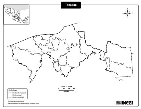 Mapa De Tabasco Ejemplos Formatos