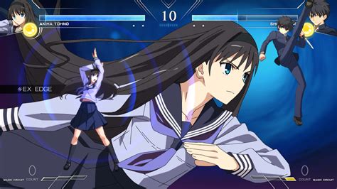 Akiha Tohno Se Lance Dans L Ar Ne De Melty Blood Type Lumina Test Et