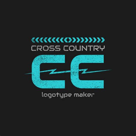 Placeit Cross Country Logo Design Creator