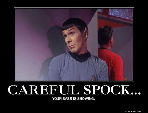 Spock Again On Deviantart Star Trek Funny Star Trek Star