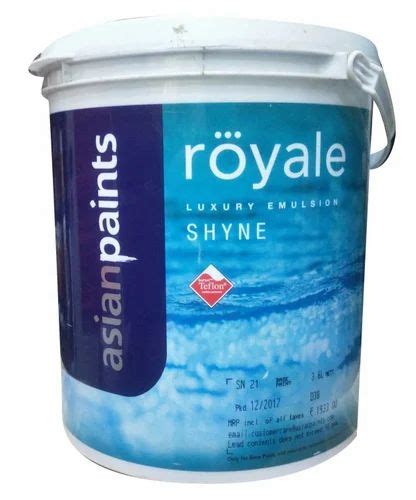 L Asian Paints Royale Shyne White Paint At Bucket Asian