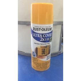 Tinta Rust Oleum Spray Ultra Cover X Amarelo Ouro Brilhante Shopee