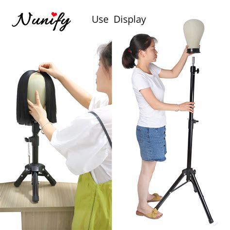 Nunify peruk standları manken Tripod standı tutucu Grandado