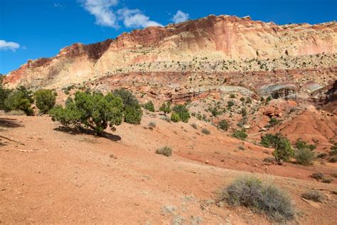 Capitol Reef Stock Photo Image Of Climb National Native 121861130