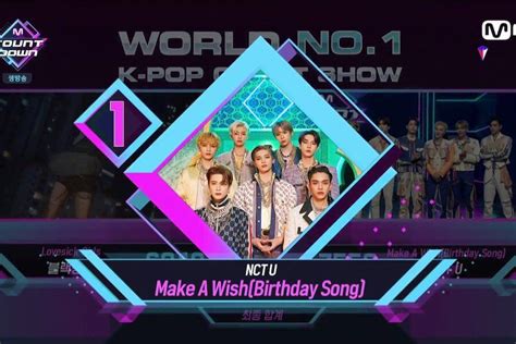 Watch Nct U Takes 2nd Win For “make A Wish Birthday Song ” On “m Countdown” Performances By