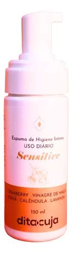 Espuma Natural De Higiene Íntima Sensitive Dita Cuja MercadoLivre