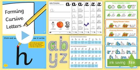 Cursive Handwriting and Letter Formation Resource Pack | Handwriting ...