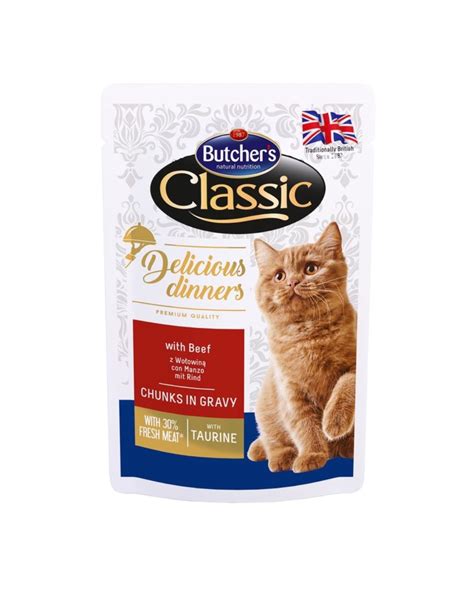 BUTCHER S Classic Delicious Dinners Mit Rind In Sauce 100 G Katze