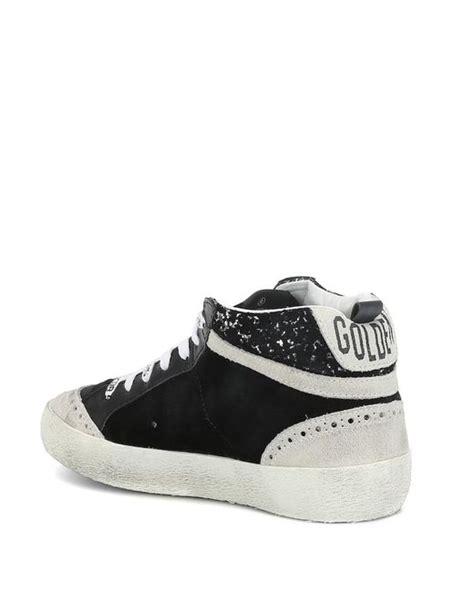 Golden Goose Exclusivo En Mytheresa Zapatillas Altas Mid Star De Ante