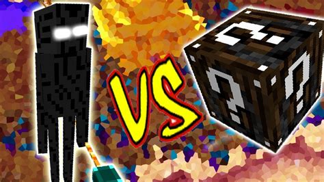 LORD ENDERMAN VS LUCKY BLOCK ESPECIAL MINECRAFT LUCKY BLOCK CHALLENGE