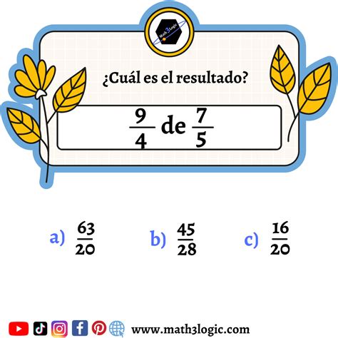 Ejercicios Interactivos Multiplicación de Fracciones Math3logic