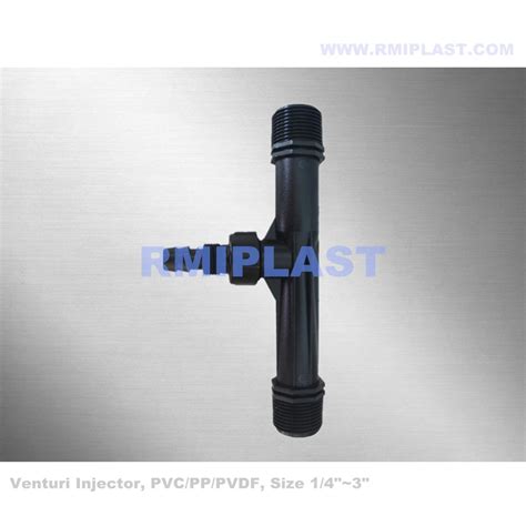 Dn Upvc Cpvc Pp Pph Pvc Pvdf Venturi Injector Of Plastic Oxygen