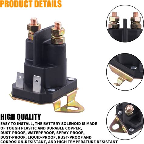 Mwmnun Solenoide De Arranque V A Se Aplica A Z Force Rzt