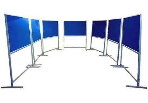 Softboard Core Blue Pin Up Notice Board Frame Material Satin Finish Alloy Aluminium Board