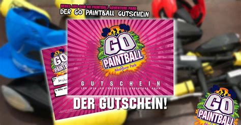 Der Go Paintball Gutschein Go Paintball Adventure Park