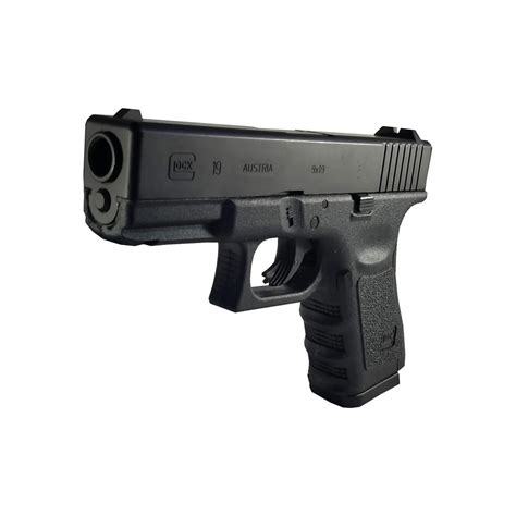 Pistola Co2 Glock 19 Balin 45 Mm Metalico 427 Fps Negro Mytiendaonline