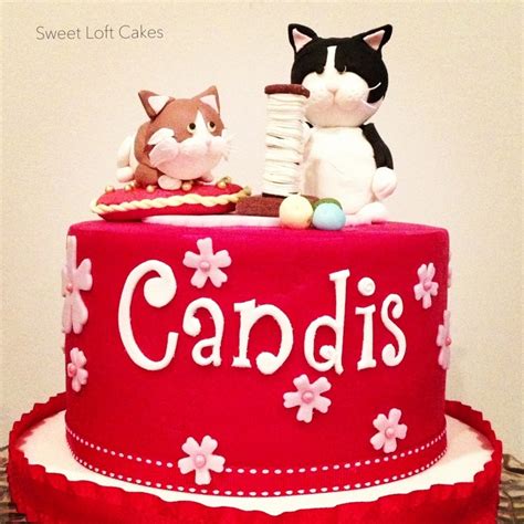 Kitty Cat Birthday Cake - CakeCentral.com