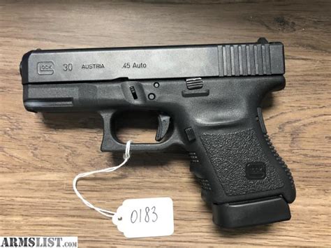 ARMSLIST For Sale Glock 30 Gen3