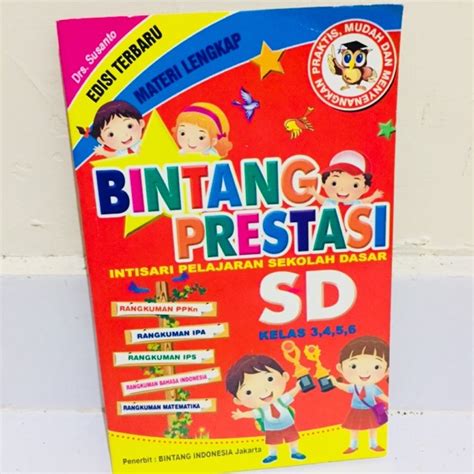 Jual Bintang Prestasi Intisari Pelajaran SD Materi Lengkap Kelas 3 4