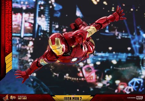 Hot Toys MMS 461 D21 462 D22 Iron Man 2 Mark IV With Suit Up Gantry Hot Toys Complete Checklist