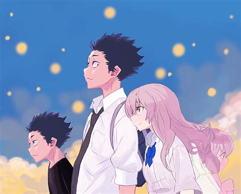 Hd Wallpaper Anime Koe No Katachi Shouko Nishimiya Shouya Ishida