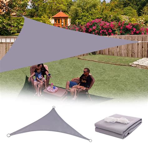 Outdoor Bar Covers Sun Shade Triangle Sun Shade 95 Block For Patio Backyard Garden Outdoor