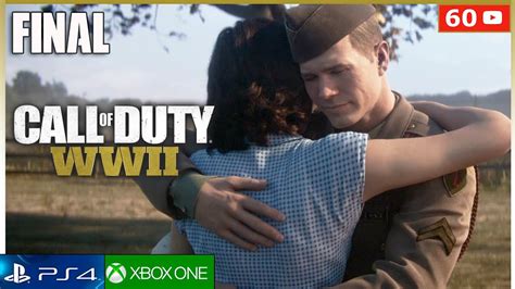 CALL OF DUTY WW2 Final Español Epilogo Campaña Completa PS4