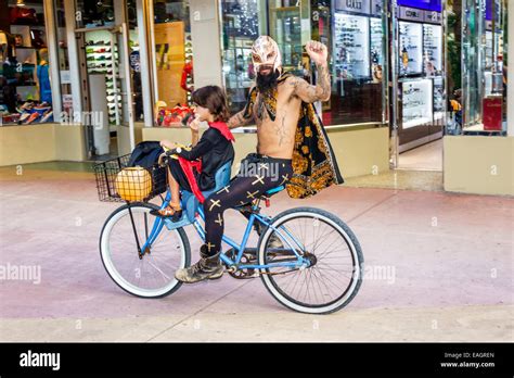 Miami Beach Florida Lincoln Road Pedestrian Mall Arcade Halloween