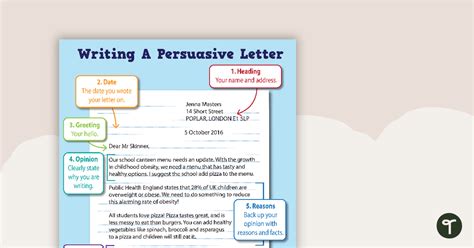 persuasive letter persuasive letter format lesson plans worksheets