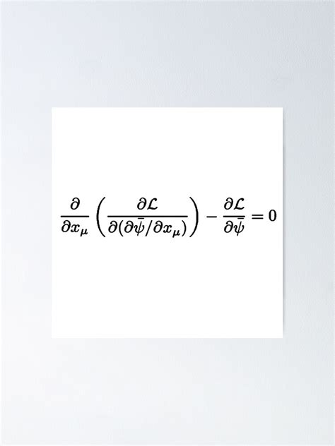 Euler Lagrange Equation Of Fields In A Four Dimensional Space Time