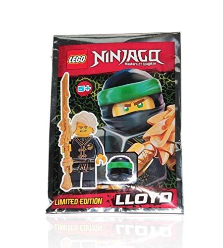 LEGO Ninjago Minifigure Lloyd Black Wu Cru Training Gi Limited