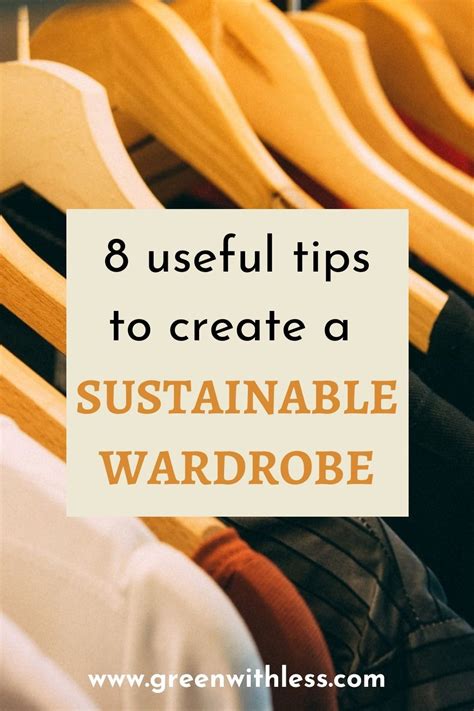 How To Create A Sustainable Wardrobe Slow Fashion Tips Artofit