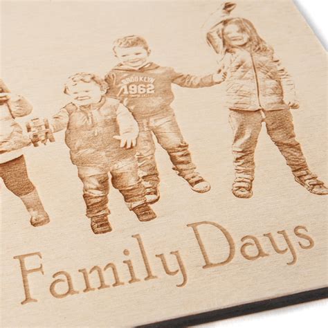 Bespoke Wooden Plaques with your photo engraved – Bespoke & Personal