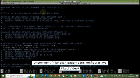 Tutorial Instal Dan Konfigurasi Dhcp Server Pada Sistem Operasi Debian