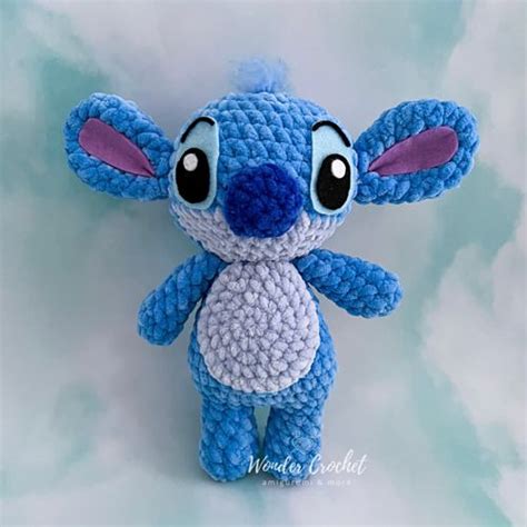 Stitch Plush Pattern By Allison Wonder In 2023 Disney Crochet