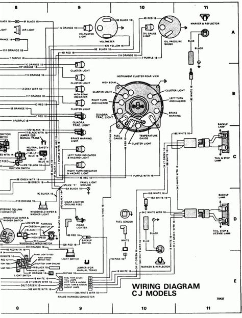 Jeep Cj A Spark Plug Wiring Diagram Cj Headlight Switch