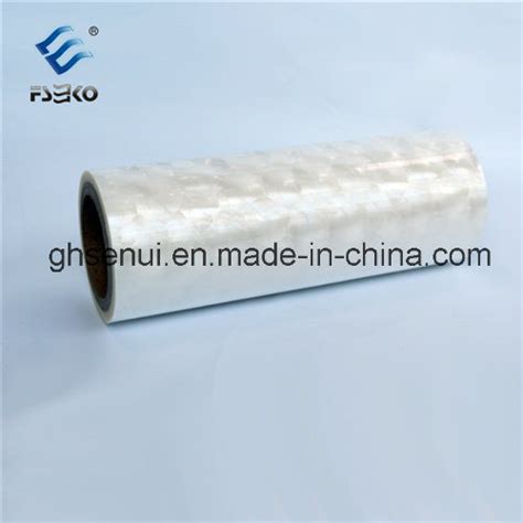 Sleeking Film With D Pattern For Digital Toner Prints China Sleeking