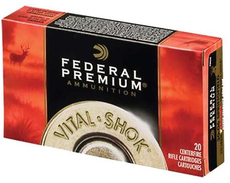 Federal P C Premium V Shok Ruger Gr Nosler Ballistic Tip Nbt