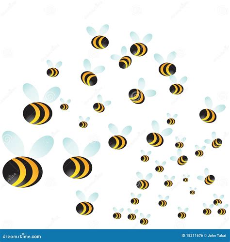 Buzzing Swarm Stock Illustrations 159 Buzzing Swarm Stock