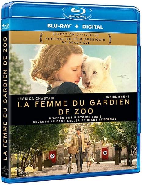 La Femme Du Gardien De Zoo Italia Blu Ray Amazones Jessica