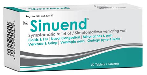 Sinuend tablets – City Plaza Pharmacy