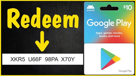 How To Redeem A Google Play Gift Card Code Using Android Phone App Or