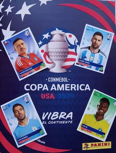 Álbum Y Láminas Copa América Usa 2024 Cuotas sin interés