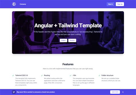 GitHub Heyding Angular Tailwind Template A Basic Setup To Use