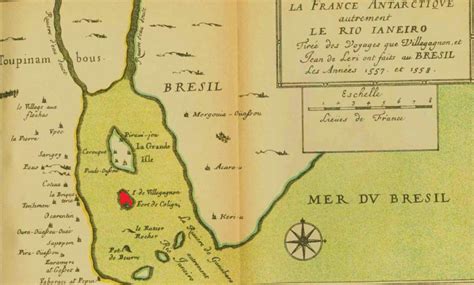 O Que Foi A França Antártica - França Antártica - O que foi, resumo, mapa e período histórico