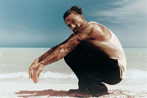 Maluma on the Beach — Interview | Allure