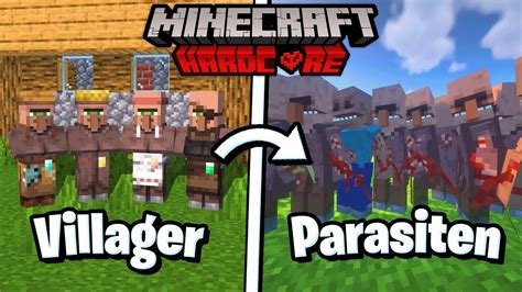 100 Tage mit gefährlichen Parasiten in Hardcore Minecraft YouTube