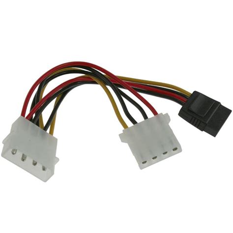 Adaptador Interno Molex Macho Sata Hembra Molex Hembra Omega Store