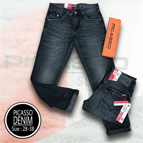 Jual Celana Jeans Pria Picasso Panjang Picasso Jeans Shopee Indonesia