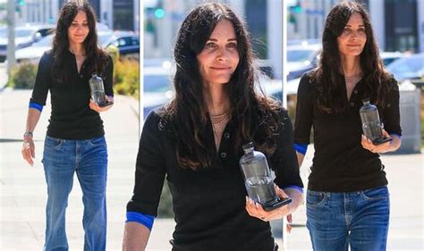 Courteney Cox 58 Stuns In Makeup Free Outing After Admitting Regrets